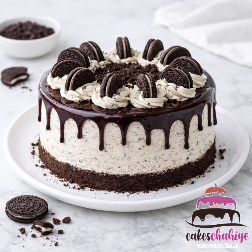 Oreo Cookie Cream Cake